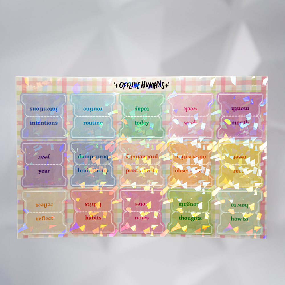 Deluxe Shimmer Tab Collection
