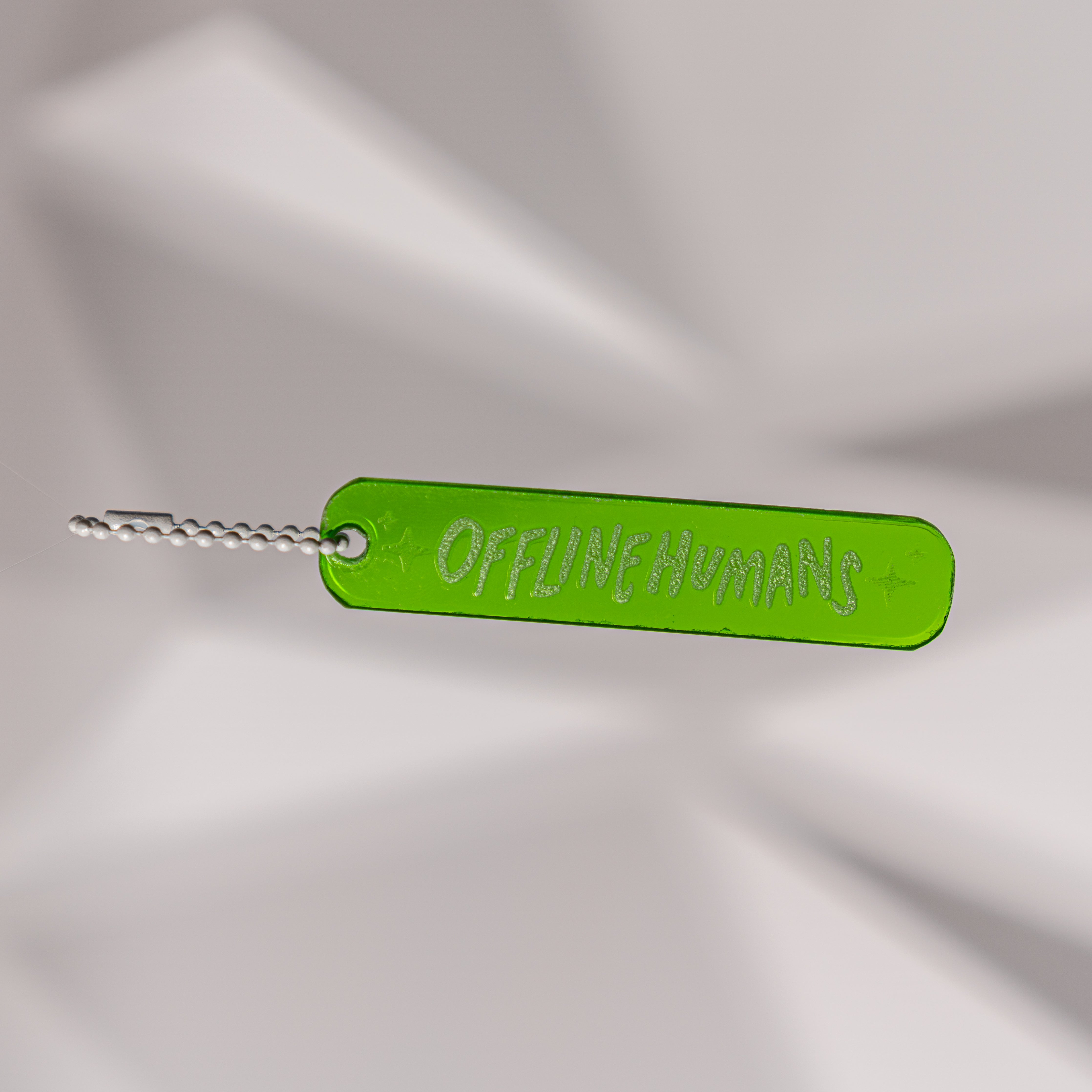Offline Humans Acrylic Charm