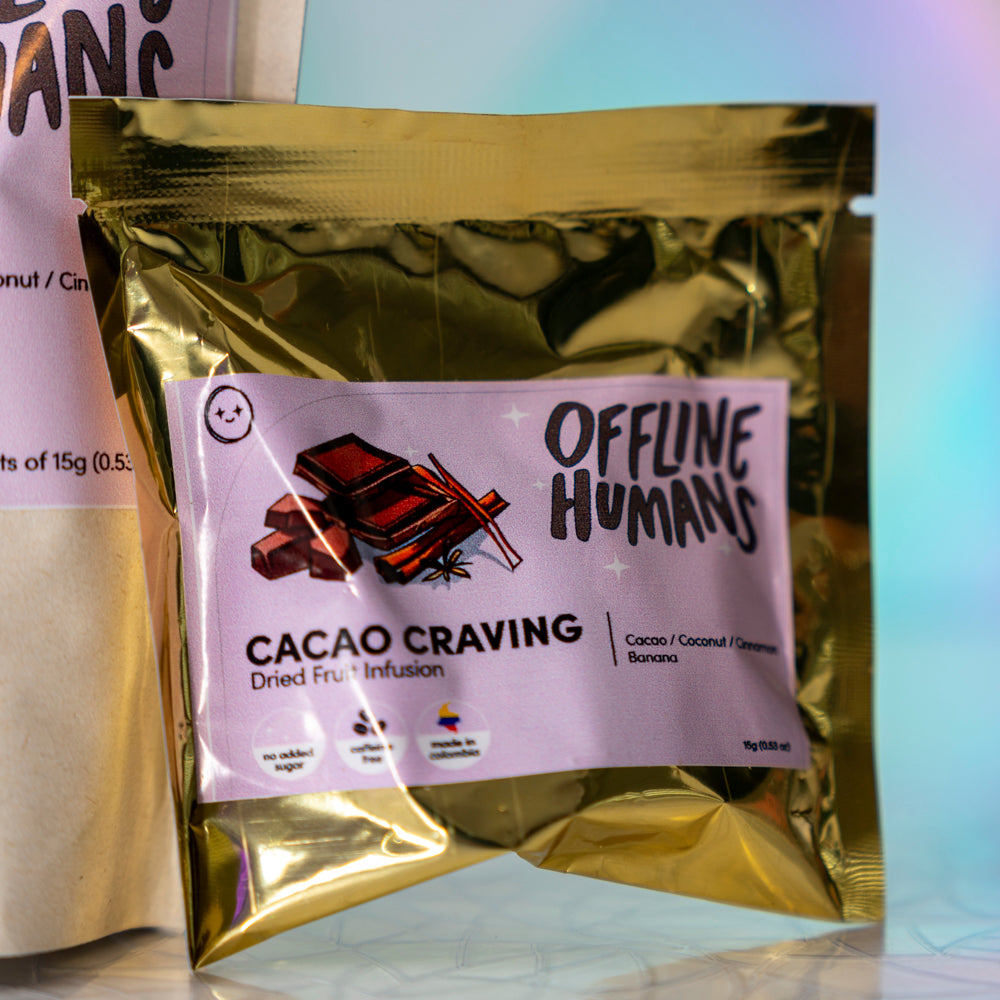 Single Serve Dried Fruit Infusion : Relaxing, Rising, Sleepy, Cacao