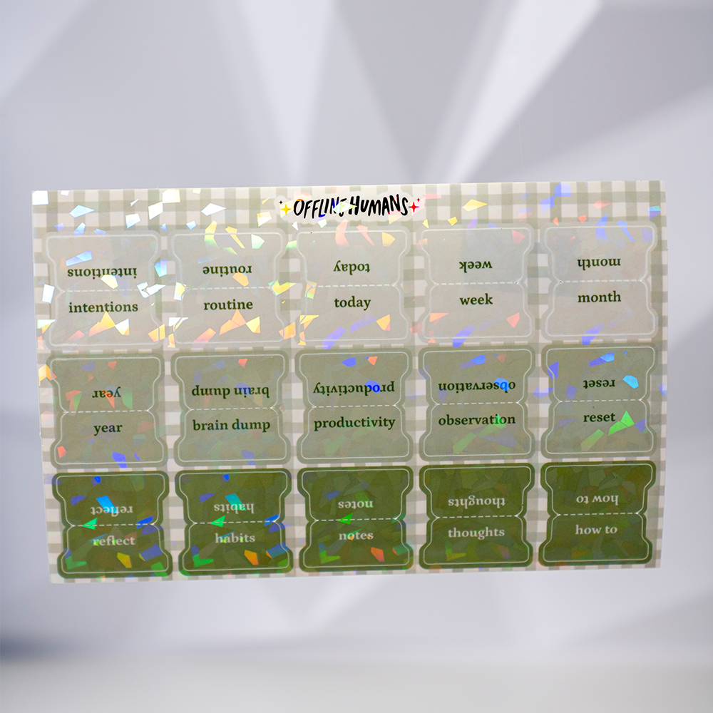 Deluxe Shimmer Tab Collection