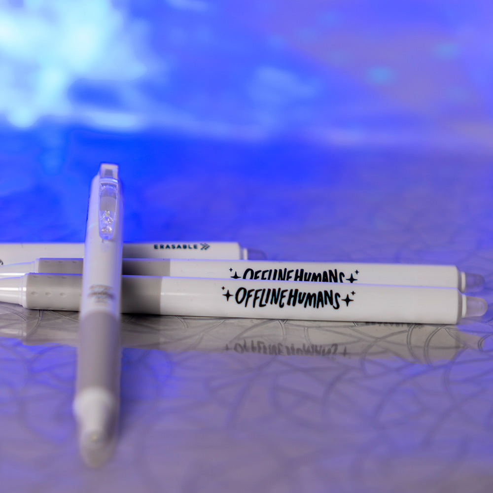 Offline Humans x Pilot Frixion 0.7 Pen – 3 Pack