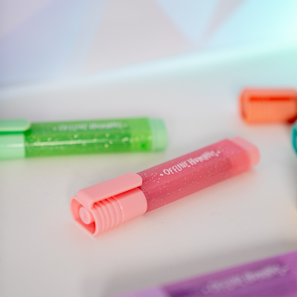 Pastel Glitter Highlighters