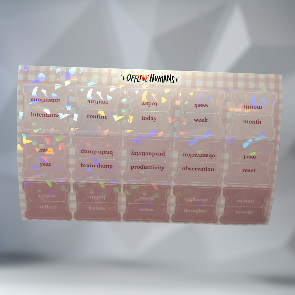 Deluxe Shimmer Tab Collection