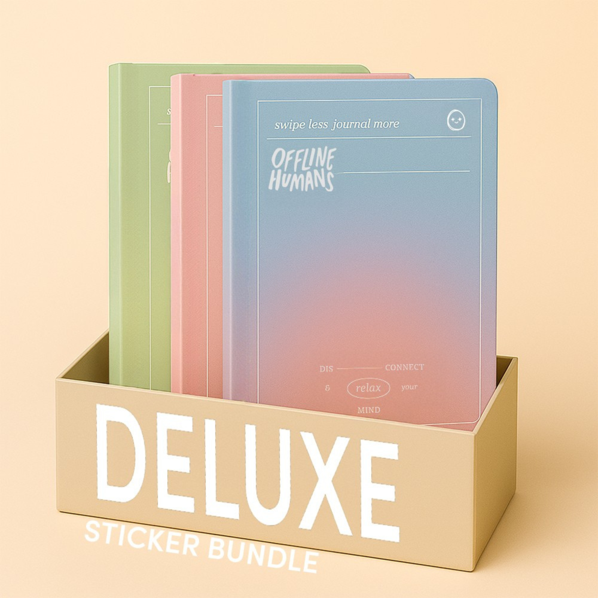 Deluxe Sticker Notebook Bundle