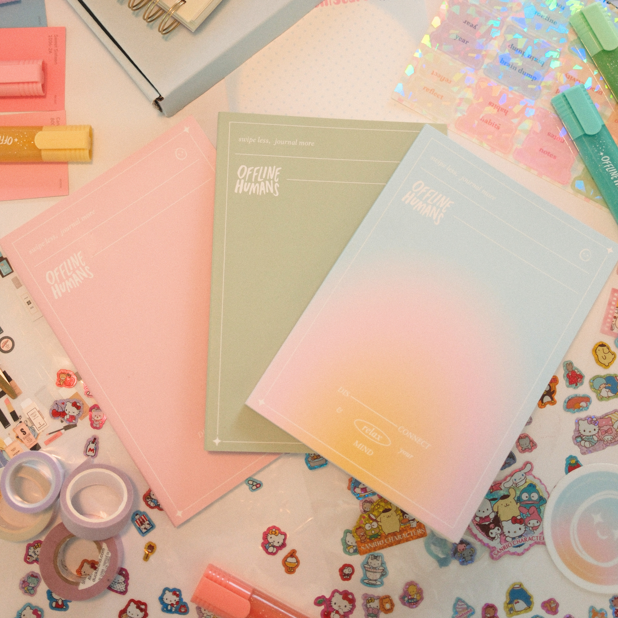 Deluxe Sticker Notebook Bundle