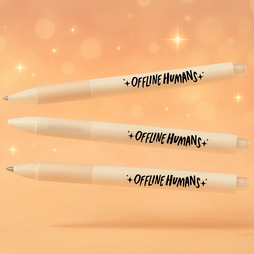 Offline Humans x Pilot Frixion 0.7 Pen – 3 Pack