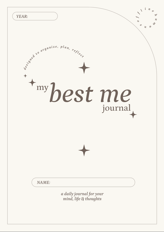 My Best Me Journal - Digital Beige