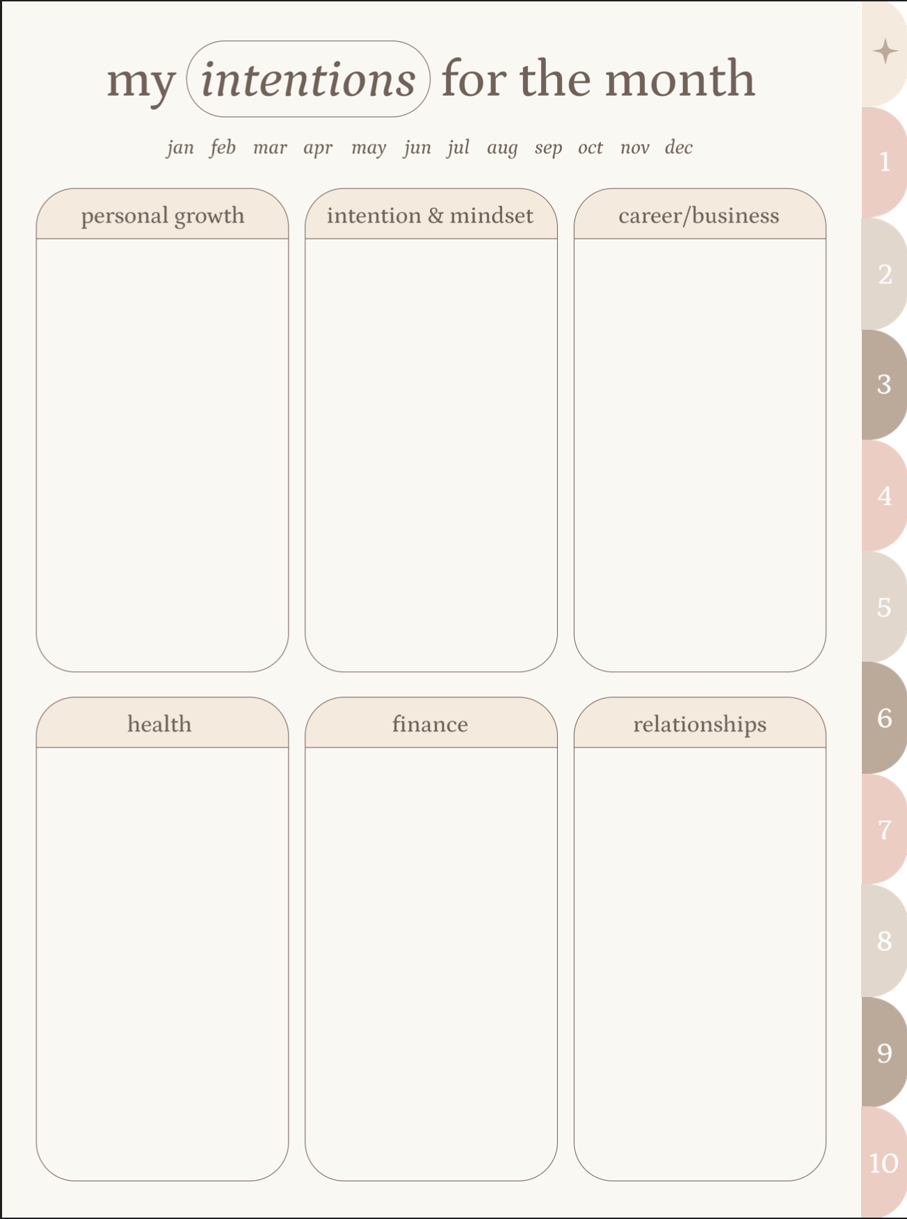 My Best Me Journal OG - Digital Beige – OfflineHumans