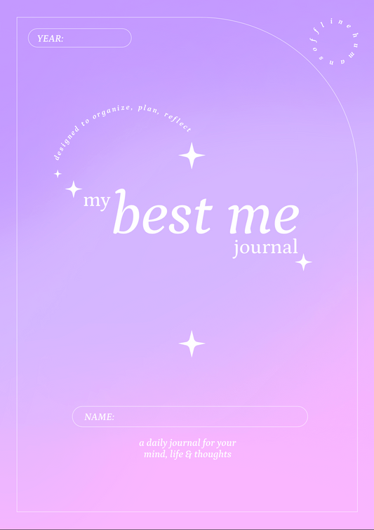 My Best Me Journal - Digital Gradient
