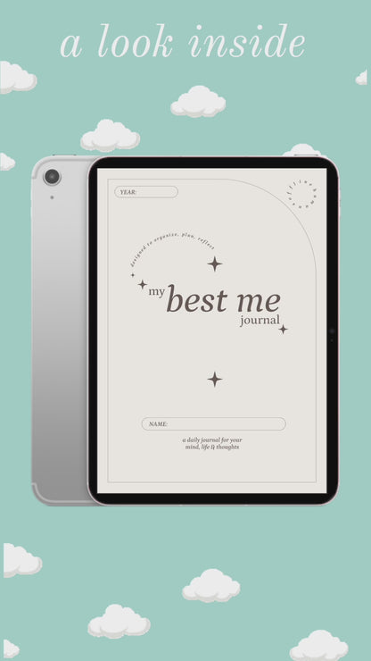 My Best Me Journal - Digital Beige